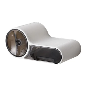 

Waterproof Toilet Tissue Holder Box Paper Dispenser Self-Adhesive Wall Mounted All Covered Mobile Phone Shelves Bathroom