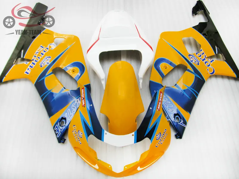 Высокое качество китайский Обтекатели для Suzuki GSX R600 2004 2005 GSXR750 K4 04 05 GSXR 600 750 лампа "Corona" комплекты мотоциклетных обтекателей