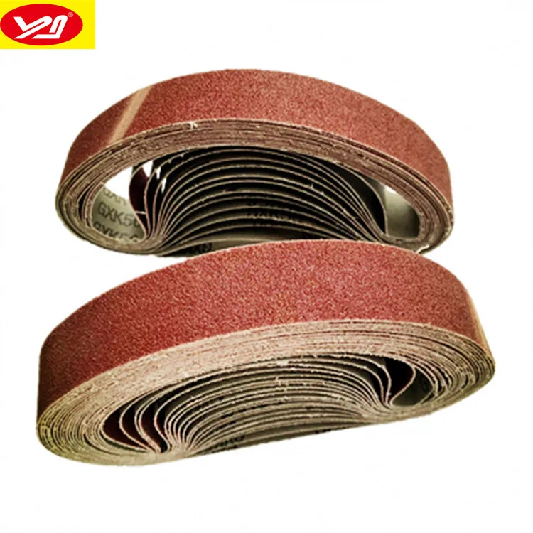 

Cross Border New Style Alumina Abrasive Belt 533*30 Brown Corundum Ring Abrasive Belt Taurus KX167 Abrasive Belt Currently Avail