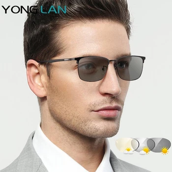 

Titanium Alloy Sunglasses Transition Photochromic Reading Glasses for Men Hyperopia Presbyopia with Diopters Presbyopia Glasses