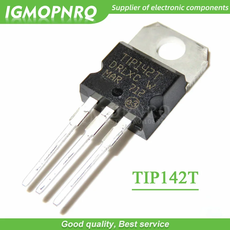 10 шт. TIP142T TIP142 15A/100V транзистор Дарлингтона-220 Силовые транзисторы NPN