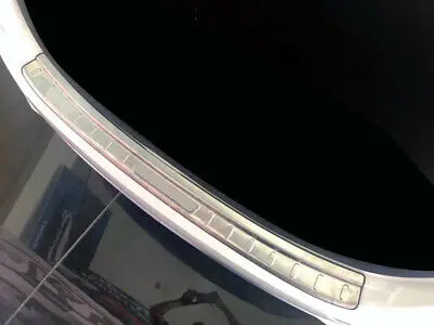 Серебряный стальной внешний задний бампер Защитная крышка для Kia Forte/K3/Cerato 19-20