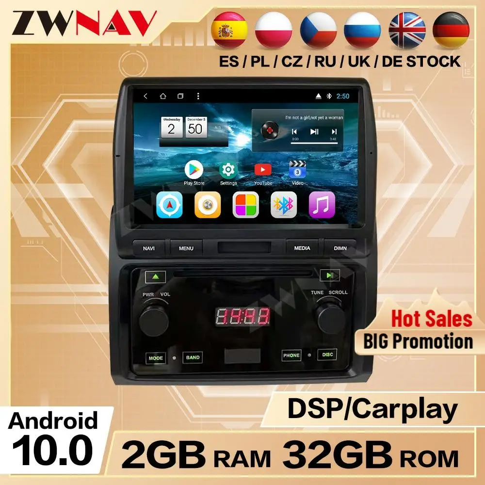 

DVD Carplay For Toyota Land Cruiser LC 71 75 76 78 79 2005 2006 2007 2008-2020 Android Player Radio GPS Navi Receiver Head Unit
