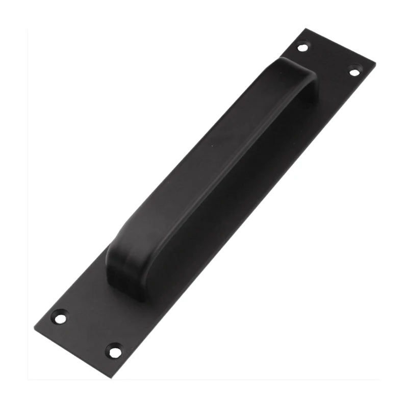 Горячая ручка раздвижной двери пожарный Туалет дверь Pull Plate толчок алюминиевого сплава Пожарная защитная дверь ручка для ванной не выцветает
