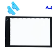 Planche à dessin LED avec ligne d'échelle précise, Rechargeable par USB, pour croquis, broderie, Animation, offre spéciale