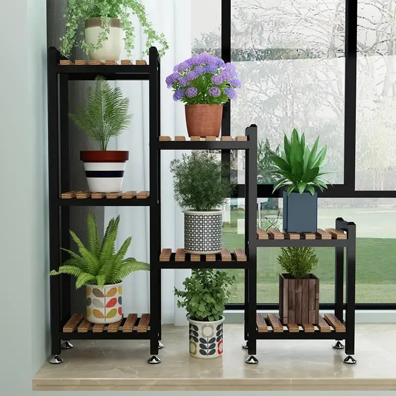 Urbano Madera деревянные полки для Estante Mueble Para Plantas Stojak Na Kwiaty стойки Dekoration балкон Цветочная полка завод стенд