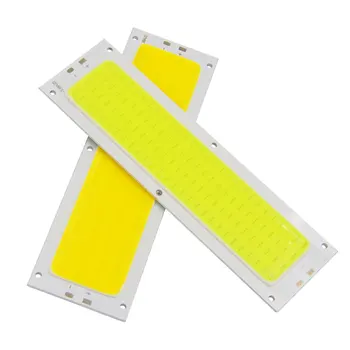 

[SUMBULBS] DC24V LED Lamp COB Strip 20W 24V LED Light Bulb Warm Cold White Color for Truck Indoor Light Signal Lighting 120x36mm