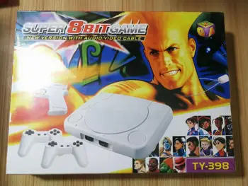 

DHL 50pcs/lot coolbaby D76 8bit AV version tv video game console for game console Support game card