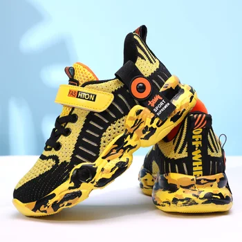 

2020 boys fashion Personality Unique children shoes Breathable Comfortable soft Light Gym Casual kids shoes summer autumn