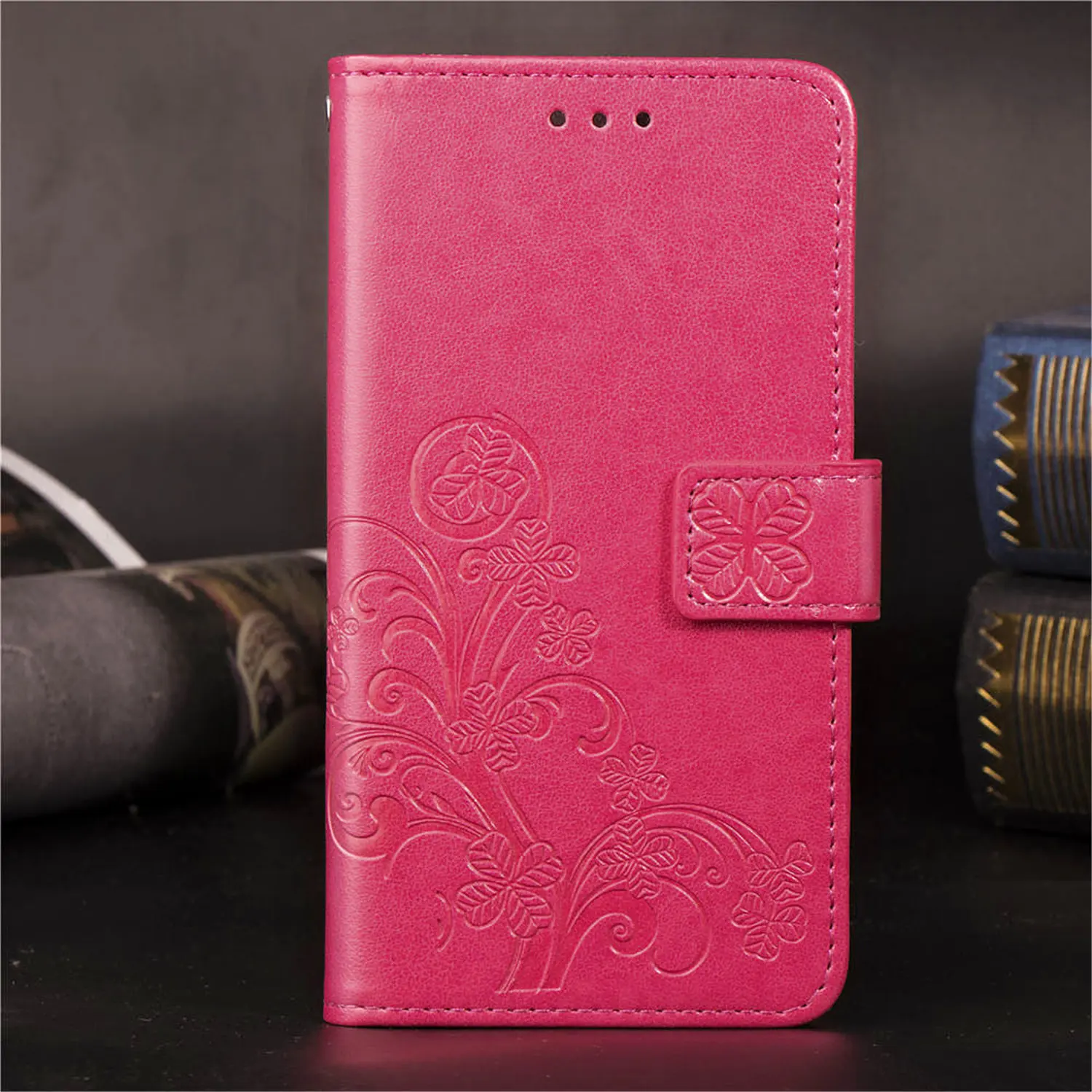 Чехол-книжка для Honor 8A 8 S 8X 7A Pro, кожаный чехол-книжка для huawei Honor 8 S 8A 8 S A X 7APro Honor8A Honor8S Honor7A Pro - Цвет: Pink
