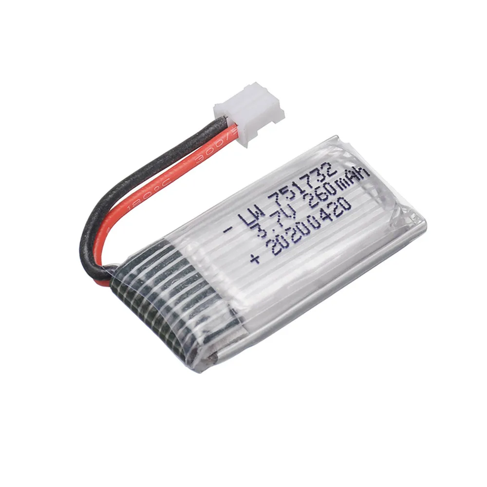 

H36 Battery 3.7V 260mAh Lipo Battery For Eachine E010 E011 E012 E013 Furibee F36 RC Drone Quadcopter Spare Parts