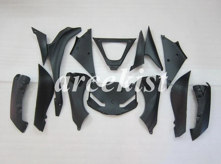 Abs Обтекатели комплект подходит для kawasaki Ninja ZX6R 636 2007 2008 07 08 6R 600600cc комплект кузова на заказ белый глянцевый