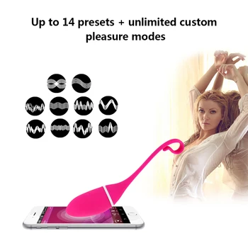 Smart toy REALOV APP Wireless Vibrators Vibrating Egg ball Remote Control  G Spot Clitoris Stimulator Sex Toy Massager for Woman