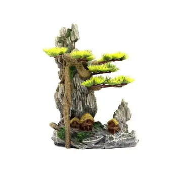 

Aquarium Decorations Fish Tank Ornaments Resin Material Ship Decorations, Eco-Friendly for Freshwater Saltwater Aquarium