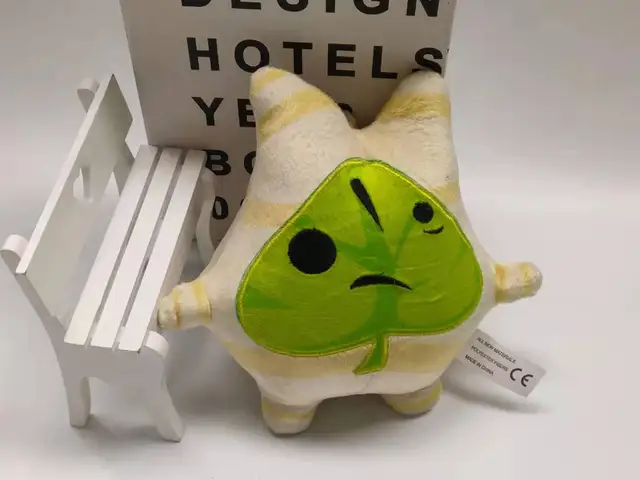 NOONSIAL Zel da Korok Poupée en peluche Makar Korok Elfe de la