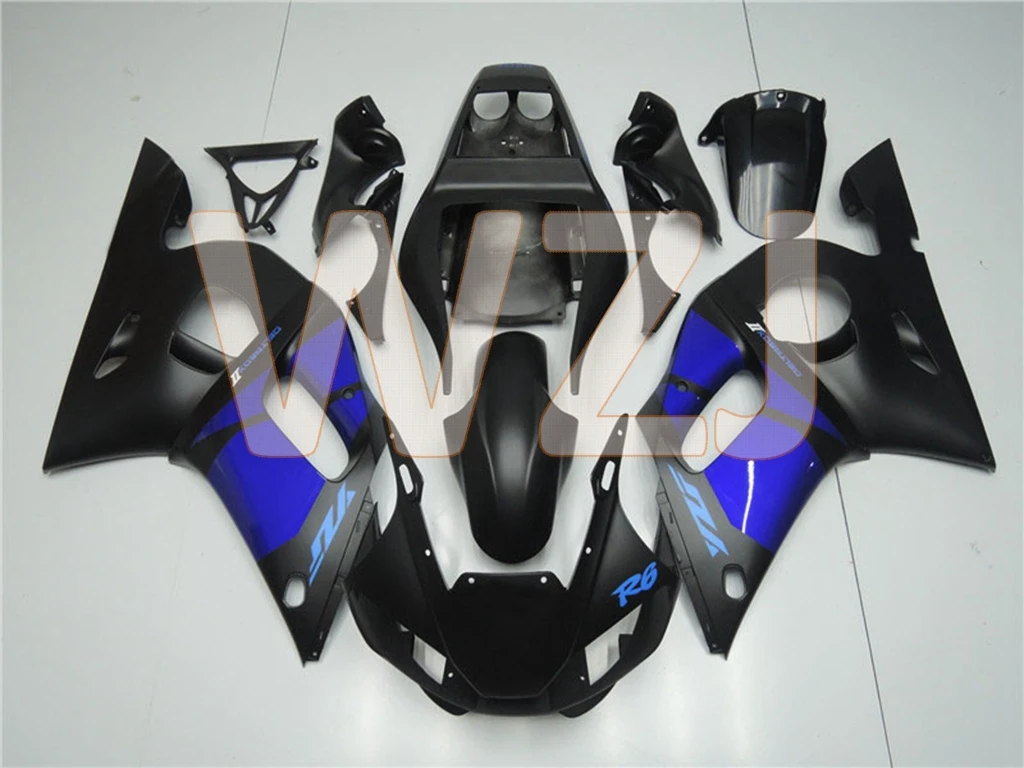 YZF R6 2001 мотоцикл обтекатель YZFR6 2001 мотоцикл обтекатель для YAMAHA YZFR6 1998-2002 Пластиковые обтекатели