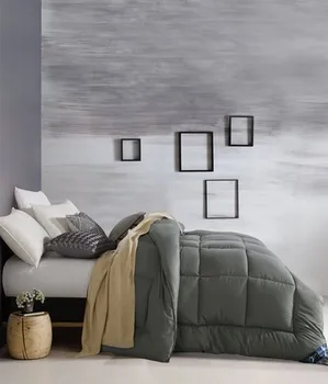 

CF 220*240cm Home Bedding High Grade Winter Comforter Pure Color Style Warm And Thicken Duvet 100% Washed Cotton Soft Quilt