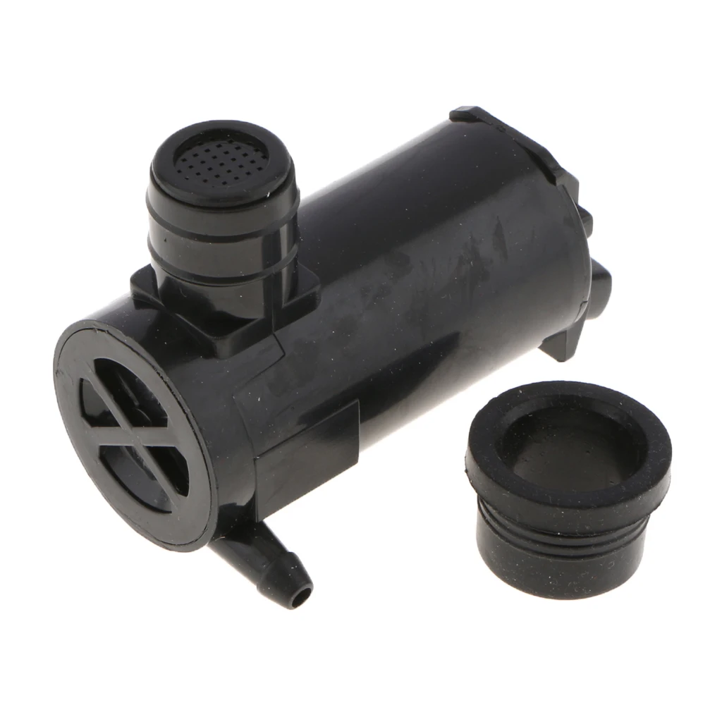 1 Set Windshield Wiper Washer Pump Replacement & Grommet For Hyundai Elantra Sonata Tiburon Kia Amanti Etc Repalce 98510-3B000 