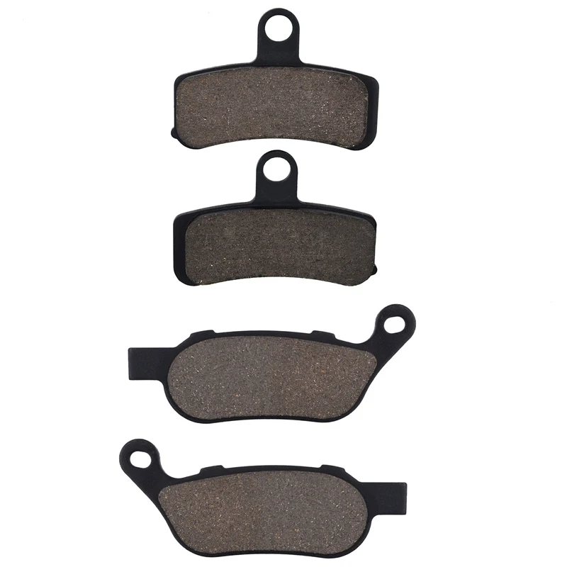 

Motorcycle Front and Rear Brake Pads for Harley Night Train FXSTB Rocker FXCW FXCWC Breakout FXSB Blackline FXS