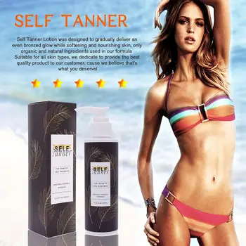 

150ML Self Tanner For Bronzer Face Body Solarium Cream For Day Tanning Sun Block Makeup Medium Skin Care Sunless Tanning Lotion