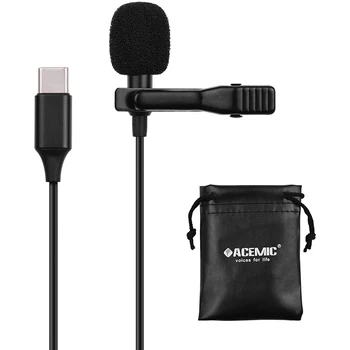 

ACEMIC M1-B Lavalier Microphone Single Head for Type-C Interface Devices