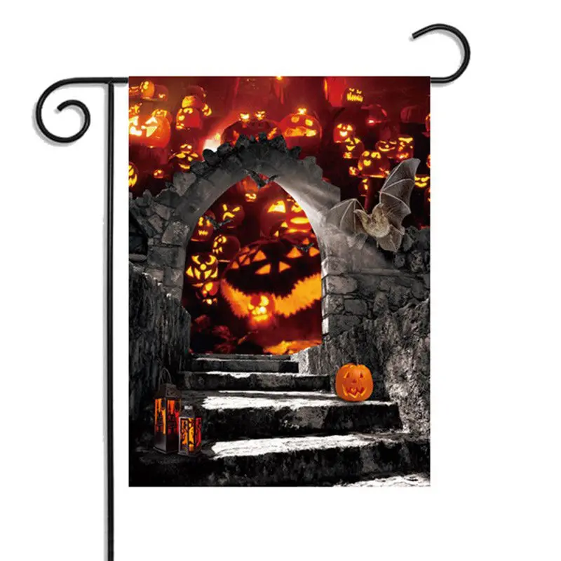 

Christmas Halloween Welcome Thanksgiving Garden Flag Home Banner Decor 30X45cm