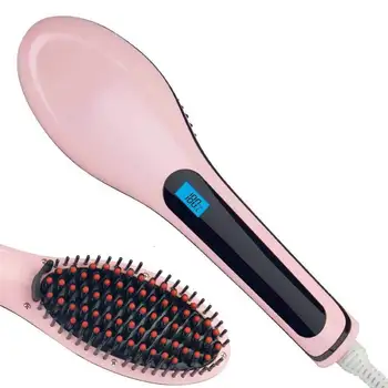 

SPAZZOLA ELETTRICA LISCIANTE - PIASTRA CAPELLI - CAPELLI LISCI TEMP. REGOLABILE