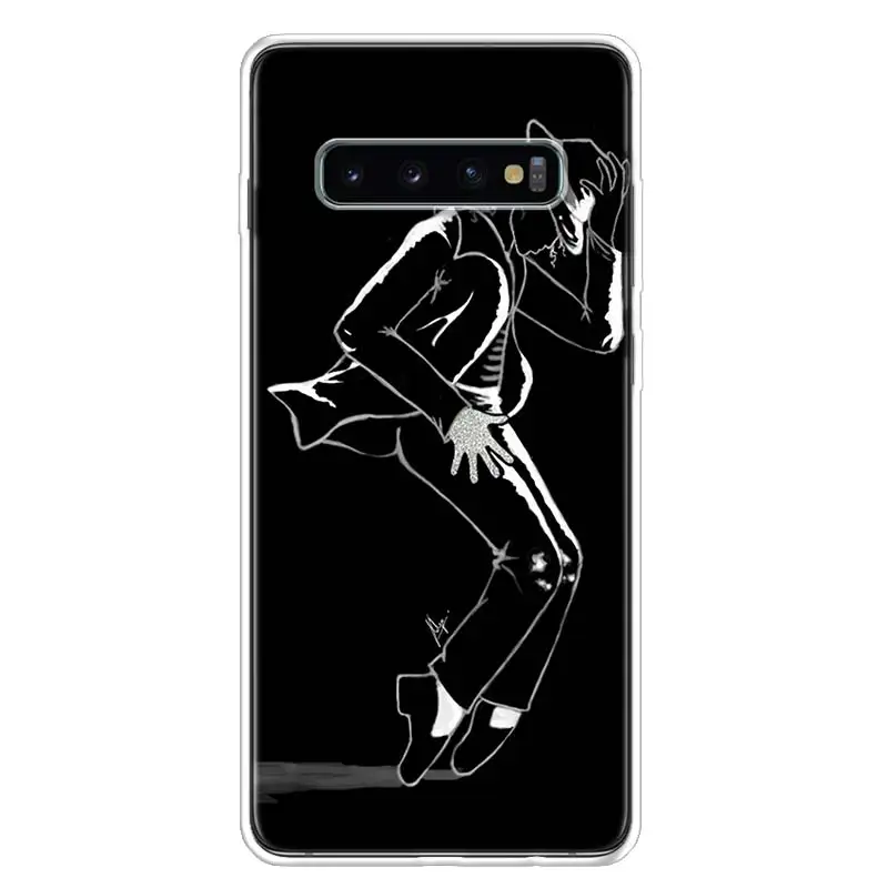 Майкл Джексон MJ крышка чехол для телефона для samsung Galaxy S10+ Note 10 9 8 S9 S8 J4 J6 J8 плюс S7 S6 корпус под плетенную сумку - Цвет: TW269-7