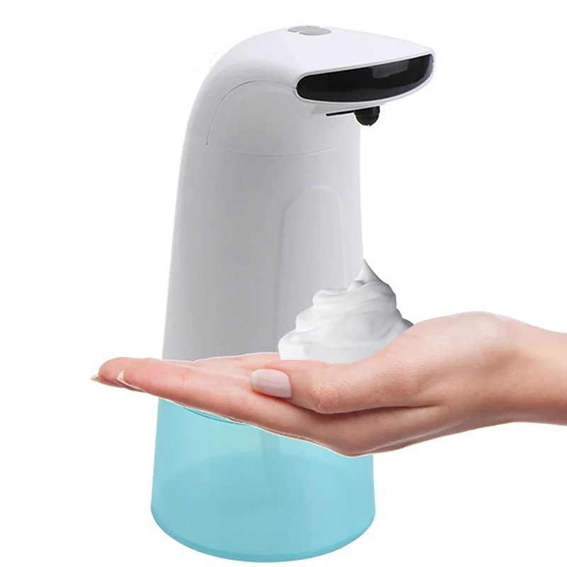 Automatic Foam Soap Dispenser, Touchless Foaming, Infrared Motion Sensor, Hands-Free Soap Pump, Bathroom, Kitchen, 250ml