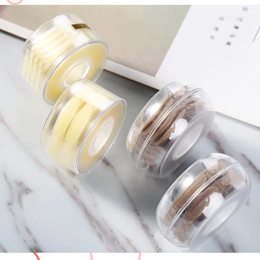 

600Pcs/ Box Makeup Breathable Eyelid Tape Big Eye Decoration Invisible Double Fold Eyelid Shadow Sticker Double Eyelid Tape