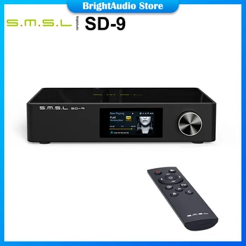 SMSL SD-9 SD9 MQA Full Decoding Bluetooth Digital Player support Streaming Playback of DLNA Airplay Network Desktop Player 1