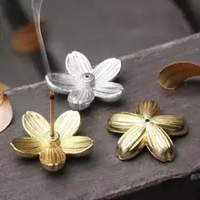 Сакура ладан палочка держатель горелок вишневый цвет кадильница в форме цветка домашний декор