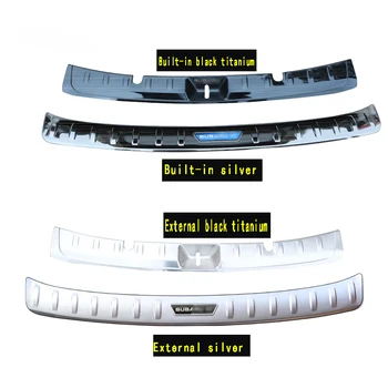 

High quality welcome pedal rear guard tailgate pedal protection tail box door pedal protection For subaru XV 18-19