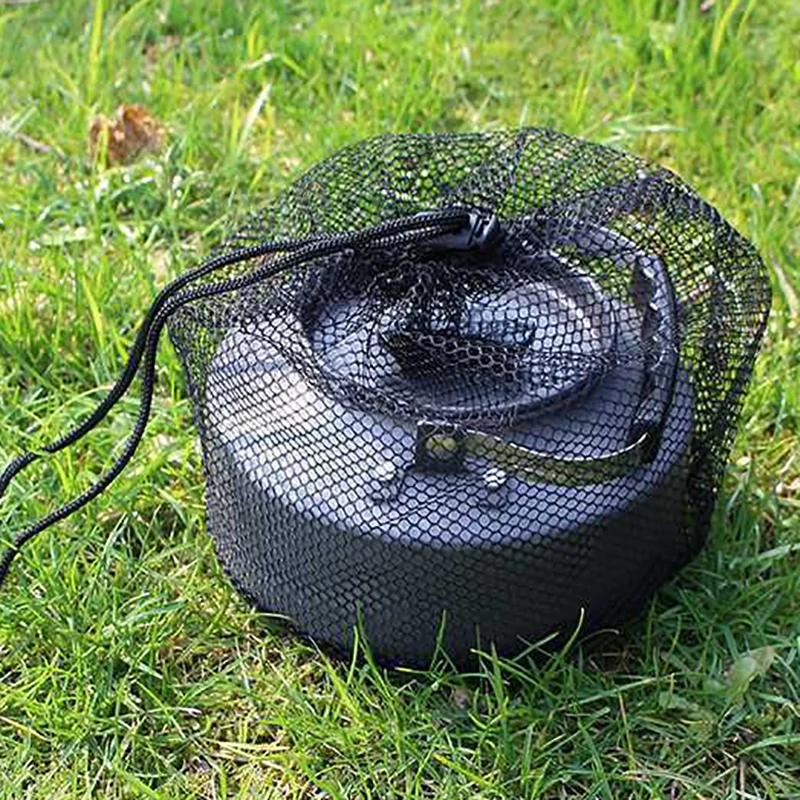 1.1L Outdoor Water Kettle Portable Camping Hiking Coffee Pot Home Picnic Outdoor Survival Kettle Teapot Camping Cook Accessories