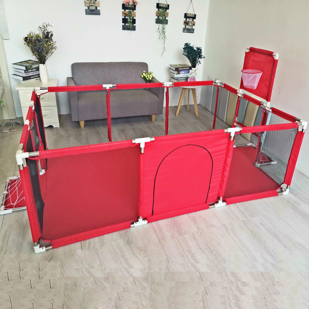 Portable Children's Playpen Baby Safety Fence Folding Crawling Playground Children Pool Balls For Newborn Kids Safety Barrier