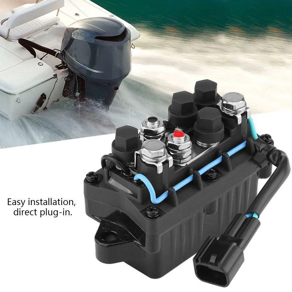 

Accessories Engine Outboard Trim Easy Install Practical Relay Durable 2 Pins Direct Fit Replacement For Yamaha 63p-81950-00-00