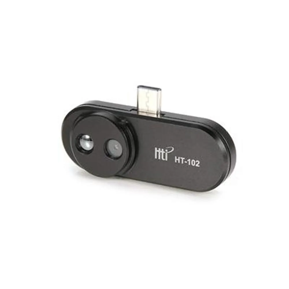 

HT-102 Multifunction Meter Handheld Detection Mobile Phone Infrared Black High Thermal Imager for Android
