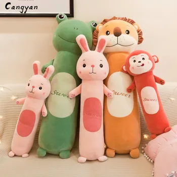 

Soft strip sleeping cylinder pillow doll creative lazy plush toy children pillow doll doll gift