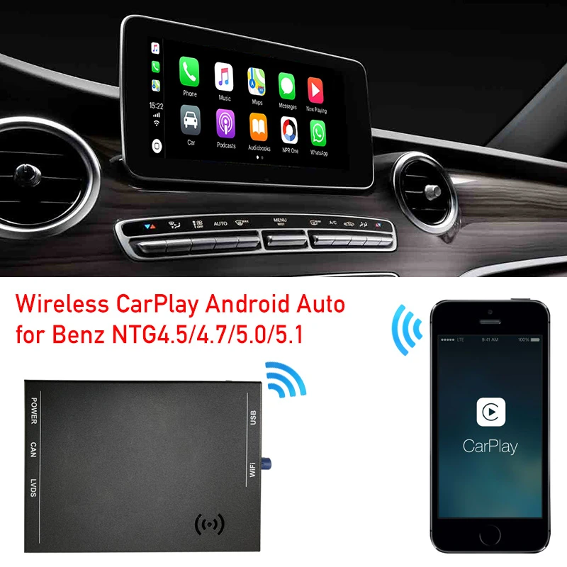 Für Mercedes V Klasse W447 NTG5 Radio Bildschirm Addon Drahtlose Apple  CarPlay Interface Modul Box Android Auto Aktivator Gerät Werkzeug|Car  Multimedia Player| - AliExpress