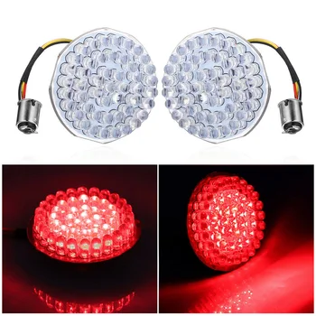 

For Harley Turn Signal Lights 2Inch LED Front/Rear Turn Signal Light Insert