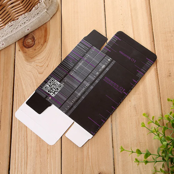  UV Protected Matte Lamination foldable 15ml bottle paper boxfancy design paper cardboard packaging 