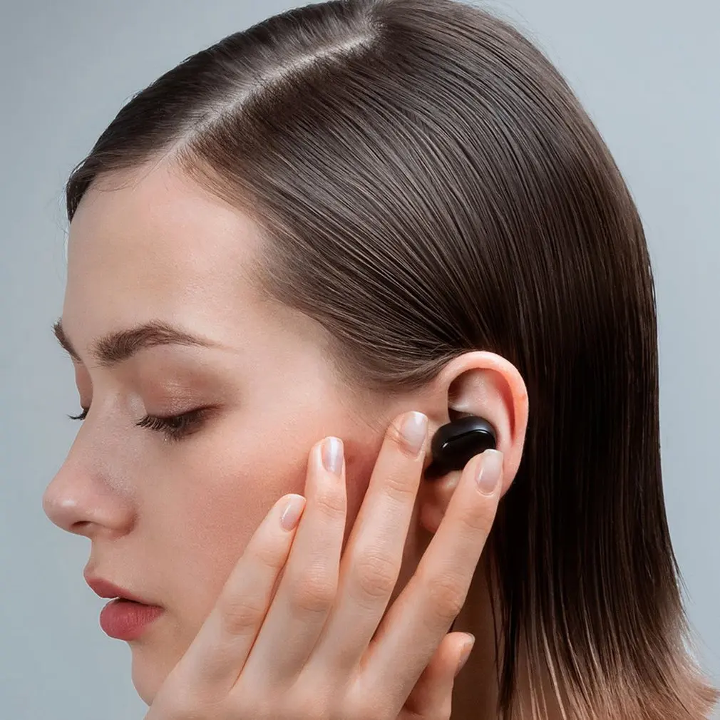 Bluetooth гарнитура 5,0 TWS True беспроводной стерео SBC милый мини-светильник наушники с автоматической зарядкой