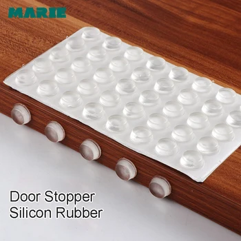 

Silicone Door Stopper Prevent Collision Rubber Silencer Selfadhesive Door Suction Kitchen Cabinet Damper Buffer Pad Catches