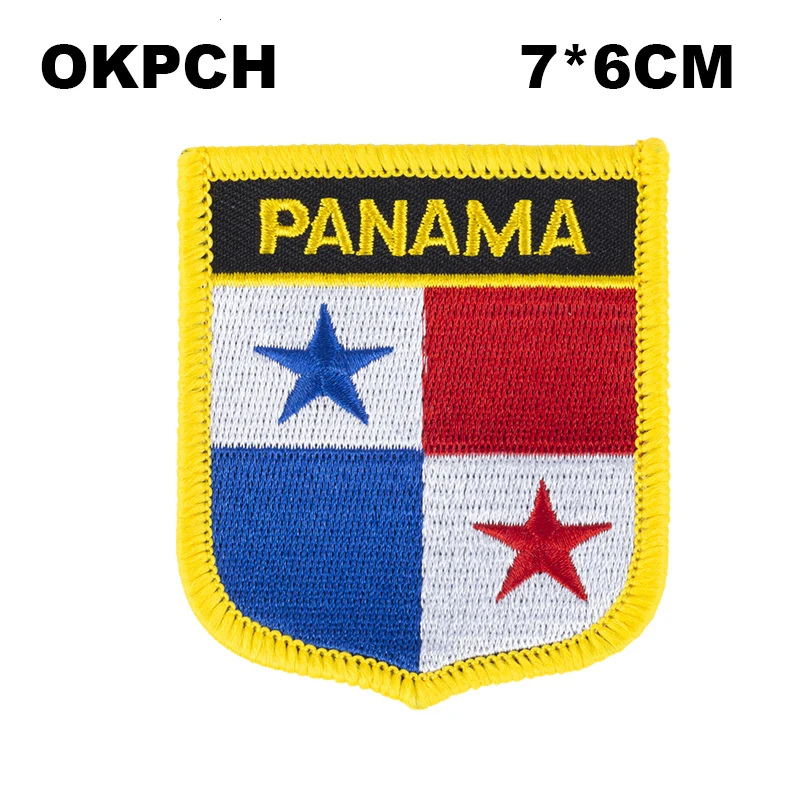 Palestine Shield Форма Железный Флаг патч вышитые пилы на значки, патчи для одежды PT0027-S