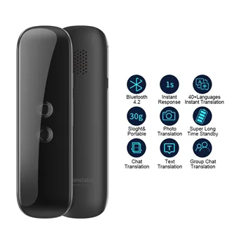 

G5 Portable Mini Wireless Smart Translator 70 Languages Two-Way Real Time Instant Voice Translator APP Bluetooth Multi-Language