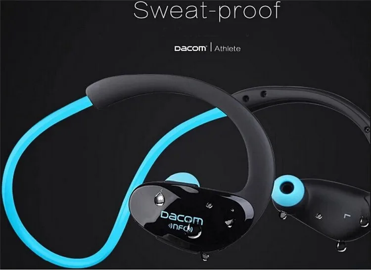 Dacom Athlete Bluetooth гарнитура для iPhone для samsung беспроводные наушники спортивные стерео наушники с HD микро NFC auriculares