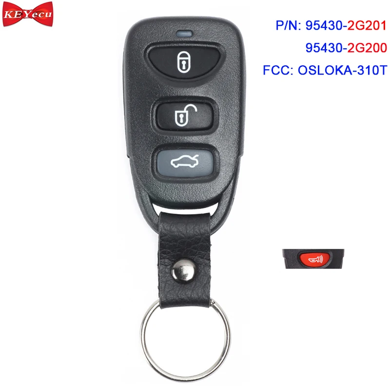 KEYECU for Kia Optima 2006 2007 2008 2009 2010 Remote Fob 95430-2G201 95430-2G200 315MHz OSLOKA-310T | Автомобили и мотоциклы