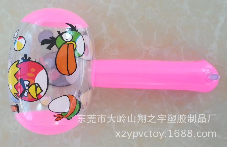 Лучистый chong qi chui ПВХ надувной мультфильм шаблон игрушечный молоток игрушка детская игрушка подарок
