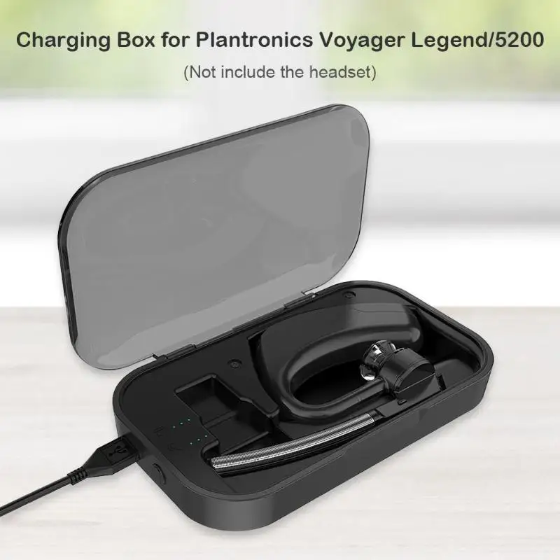 Портативный беспроводной Bluetooth гарнитура чехол для зарядки для Plantronics Voyager Legend/Plantronics Voyager 5200 зарядка