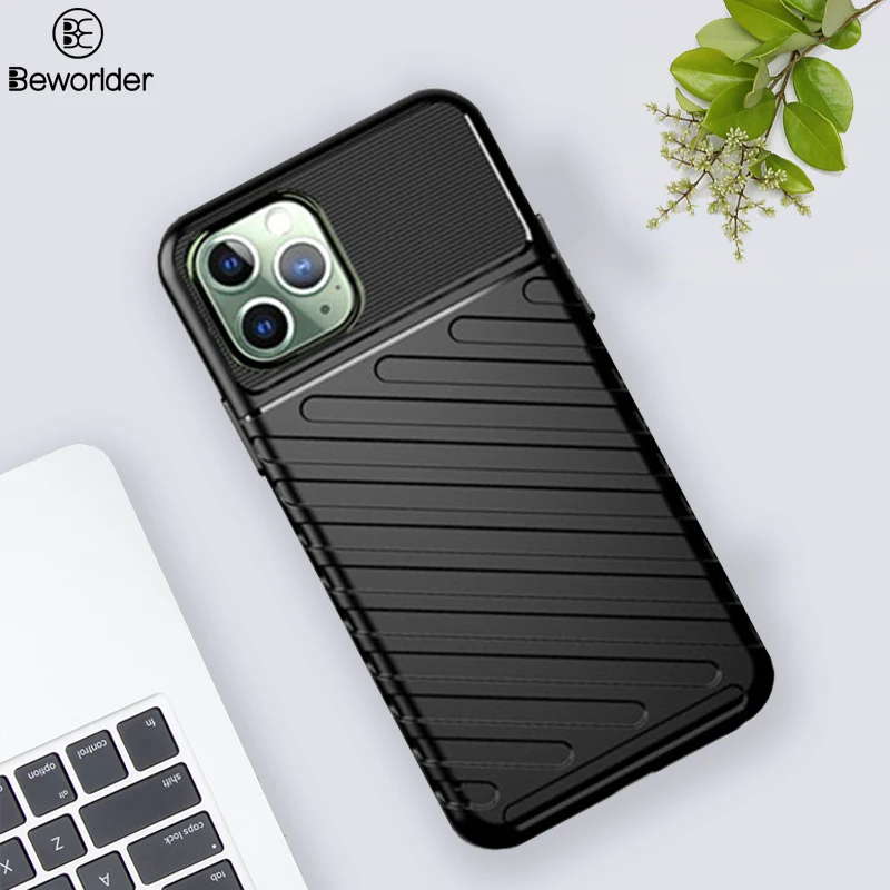 Apple Coque For Iphone 11 12 Pro Max Cases Rugged Shield Silicone Protect Cover For Iphone 7 8